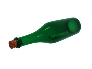 bottle with message