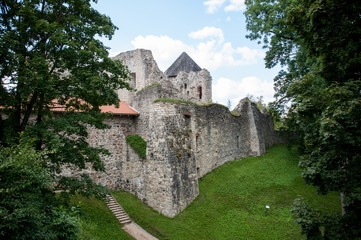 Fototapeta na wymiar Cesis Castle, Latvia