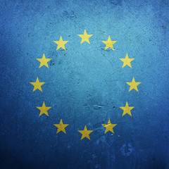 European rusty flag
