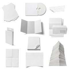 white templates