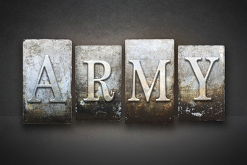 Army Letterpress Theme