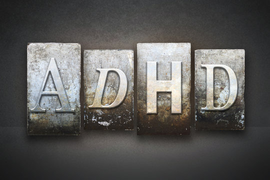ADHD Letterpress Concept