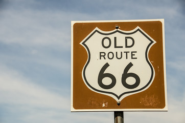Old Route 66 Sign