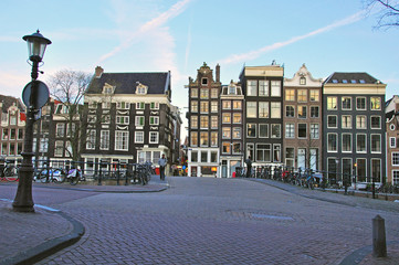 Amsterdam cityscape, Netherlands