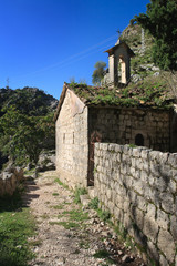 Church in the medieval fortress in Kotor, Montenegro