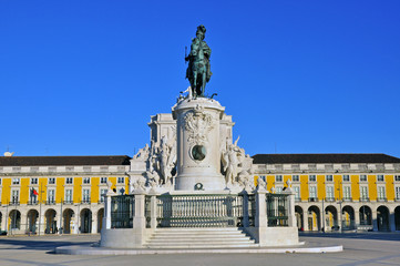 Commerce square in Lisbon
