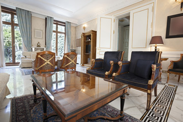 Luxury villa interior 