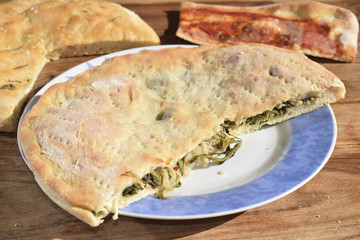 stuffed pizza