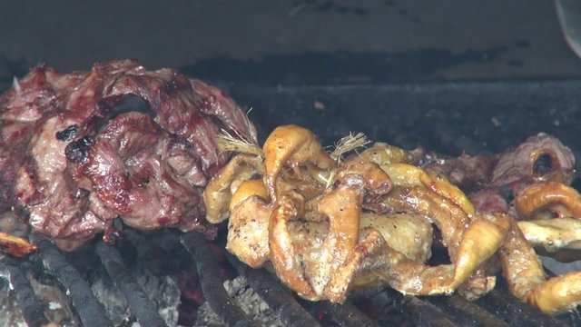 Grilled Meats, Barbeque, Cooking, Foods