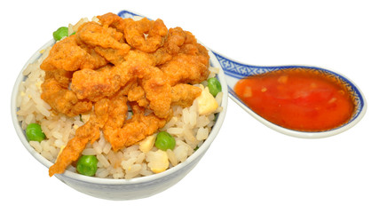 Chinese Crispy Beef And Rice