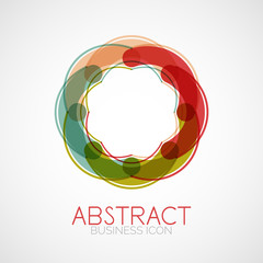 Symmetric abstract geometric shape