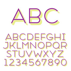 Handmade sans-serif font