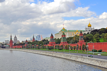 Obraz premium Panorama of Moscow