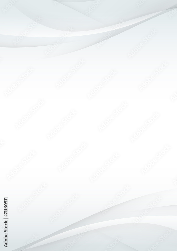 Sticker abstract swoosh wave folder mock-up