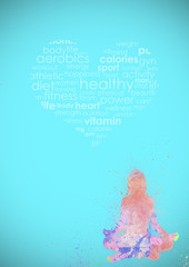 Fitness Abstract Background
