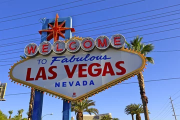 Foto op Plexiglas Fantastisch Las Vegas-bord © fannyes