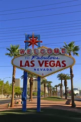 Türaufkleber Fabelhaftes Las Vegas-Zeichen © fannyes