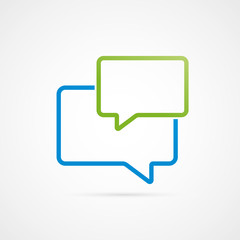 Fototapeta premium bulles de dialogue