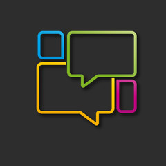 bulle dialogue-communication-contact