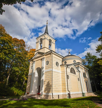 Spasskaya cherch in countryside
