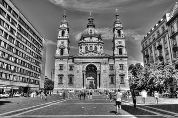Fototapeta na wymiar St Stephans basilica in Budapest, Hungary