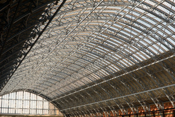 Kings Cross Railway Station roof