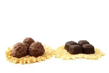 wafer biscuits and sweets
