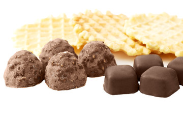 wafer biscuits and sweets