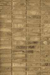 Background of antique brick wall texture .