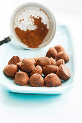chocolate truffles