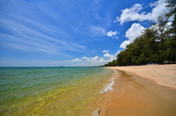 Summer Beach on the Island 