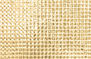 Abstract  golden white mosaic background