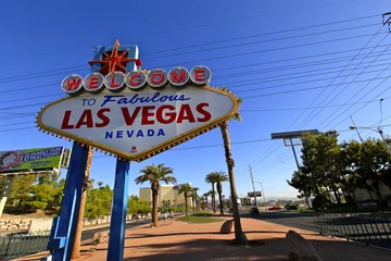 Fototapeten Fabelhaftes Las Vegas-Zeichen © fannyes