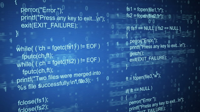 program code loop background