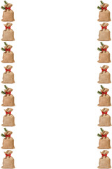 Nikolaussäckchen vertikal mit Textfreiraum