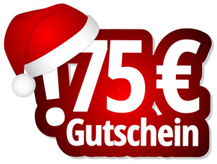 75 Euro Gutschein