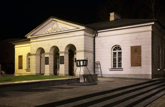 Fototapeta Guardhouse in Plock. Poland