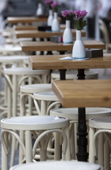 Sofia Cafe Tables Street