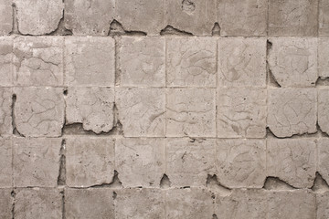 grunge wall without tiles