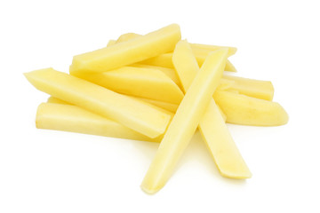 Frites crues - Raw French fries 