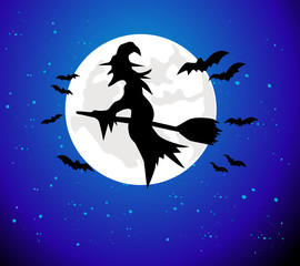 Fototapeta premium Halloween witch