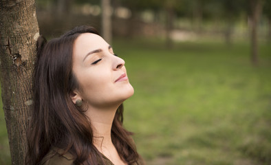 Obraz premium Woman relaxing
