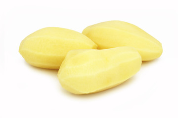 Pommes de terre épluchées