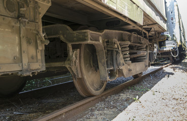 old wheels train