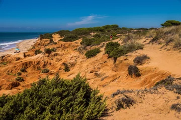Foto op Plexiglas Felsige Dünenlandschaft an Küste von Andalusien © Andy Ilmberger