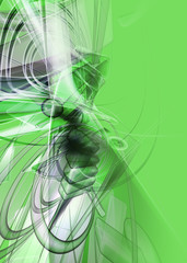 green abstract background © neurostructure