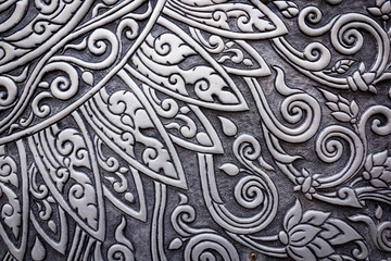 Silver Thai pattern