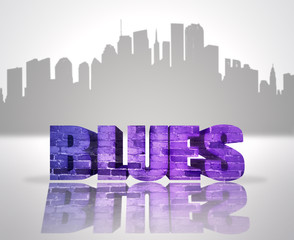 Blues in town