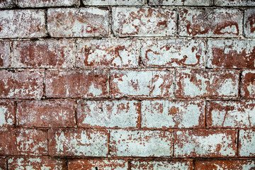 Old whitewashed brick wall © rootstocks