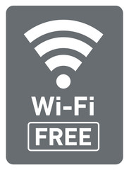 Wi-Fiスポット・サイン